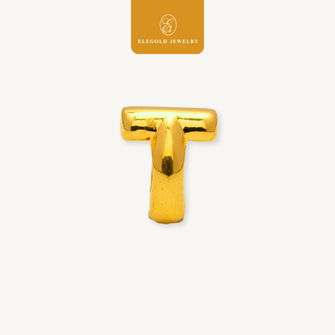 Alphabet Plain Pass Through & Dangling Charm Collection