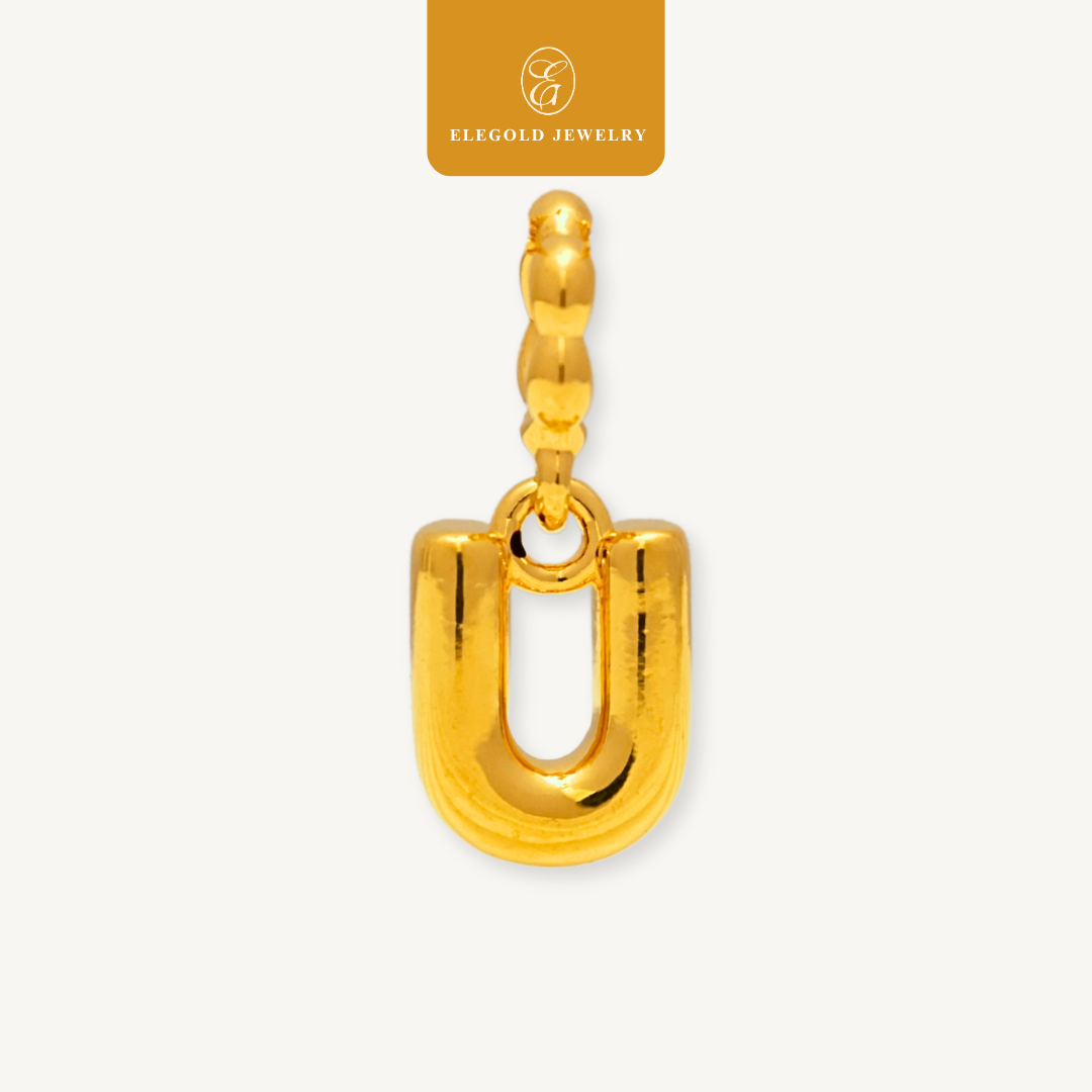 Alphabet Plain Pass Through & Dangling Charm Collection