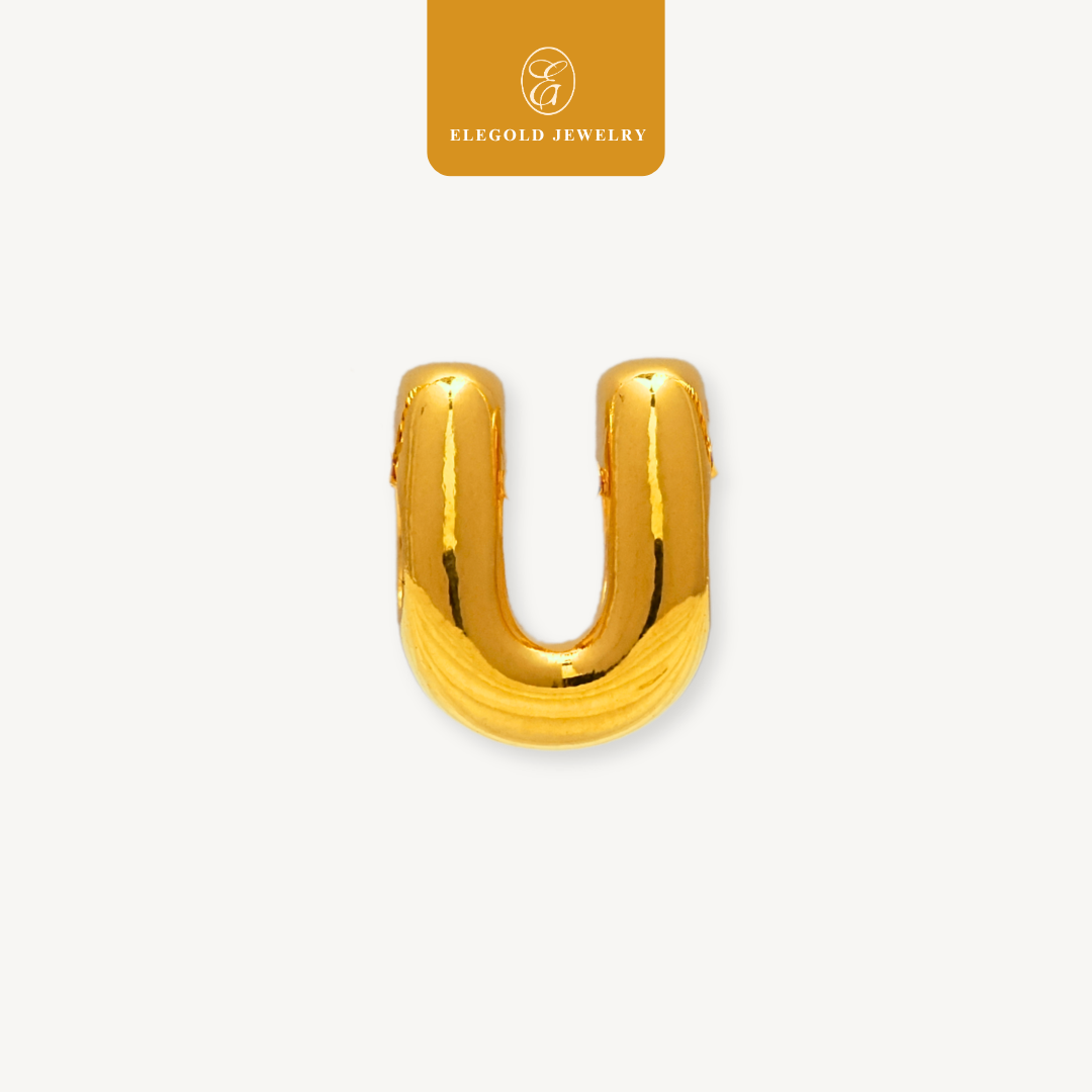 Alphabet Plain Pass Through & Dangling Charm Collection
