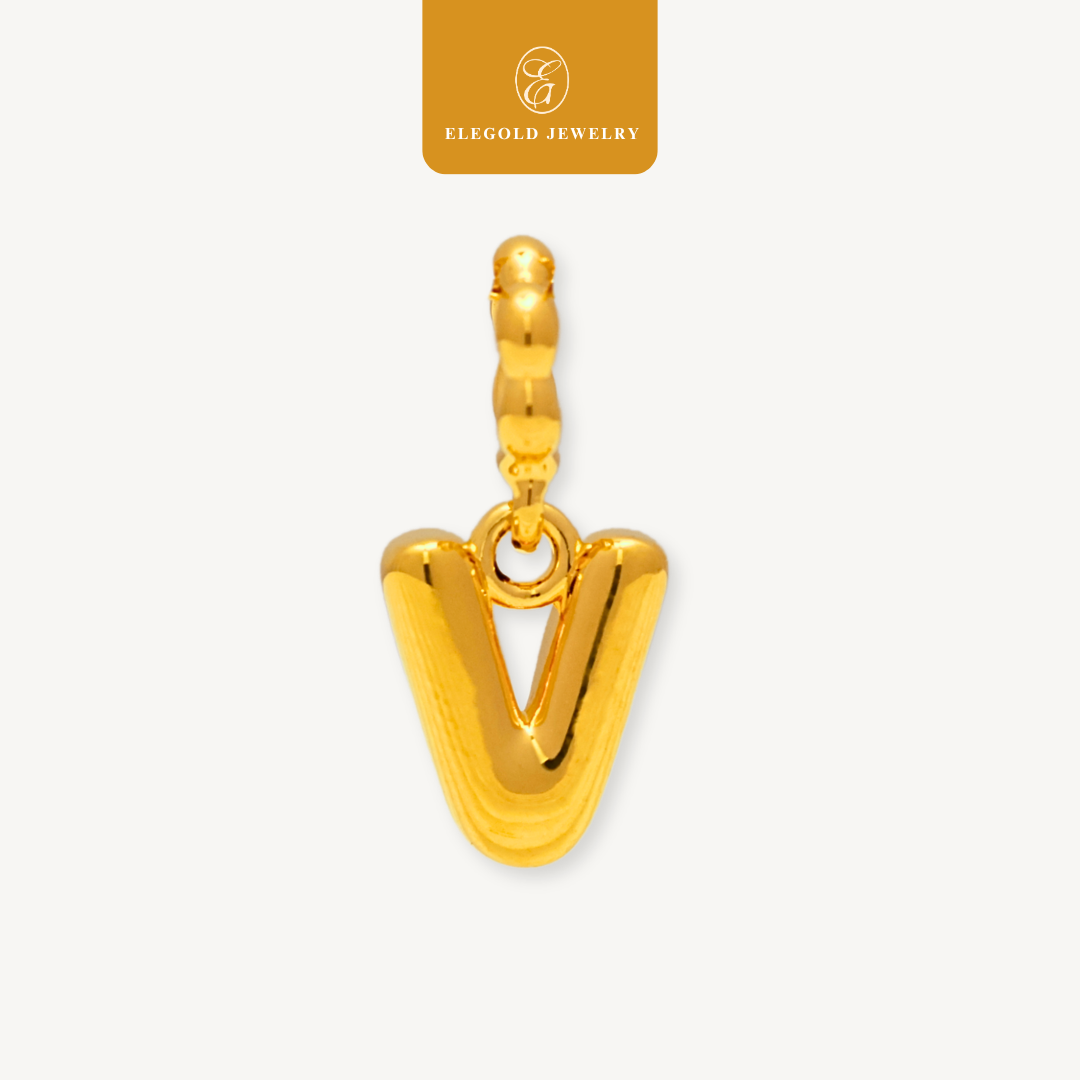 Alphabet Plain Pass Through & Dangling Charm Collection