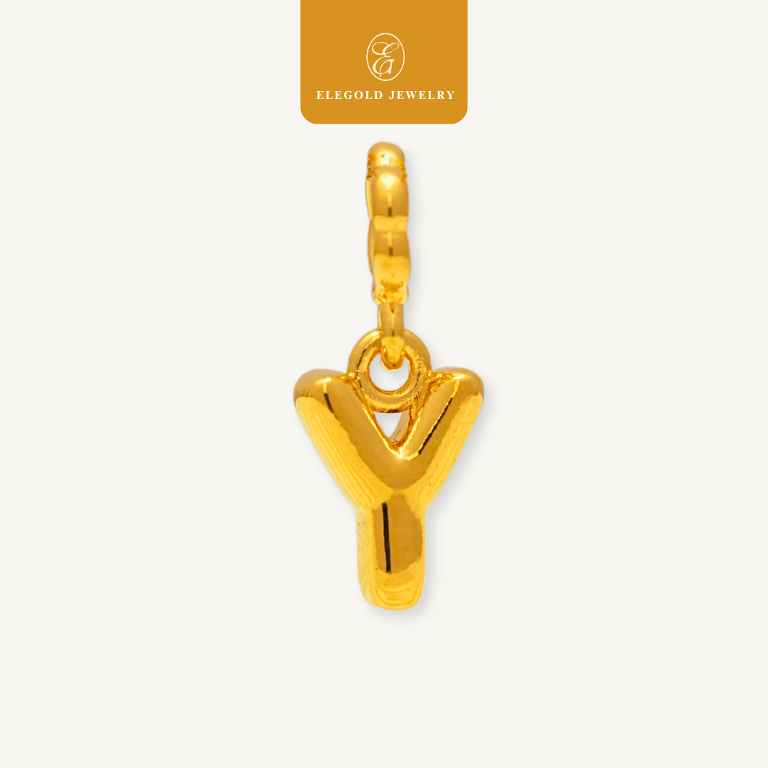 Alphabet Plain Pass Through & Dangling Charm Collection