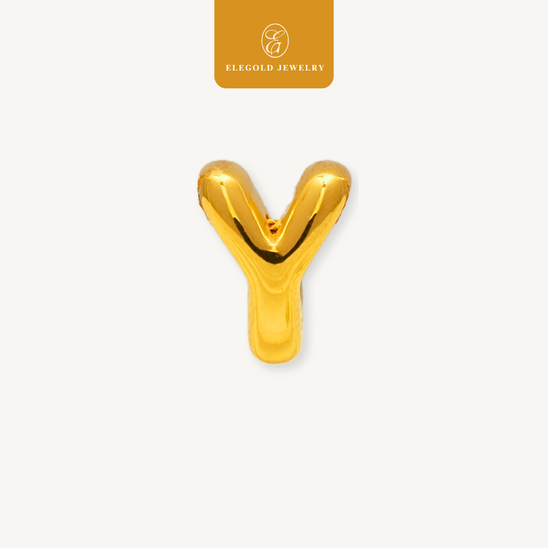 Alphabet Plain Pass Through & Dangling Charm Collection
