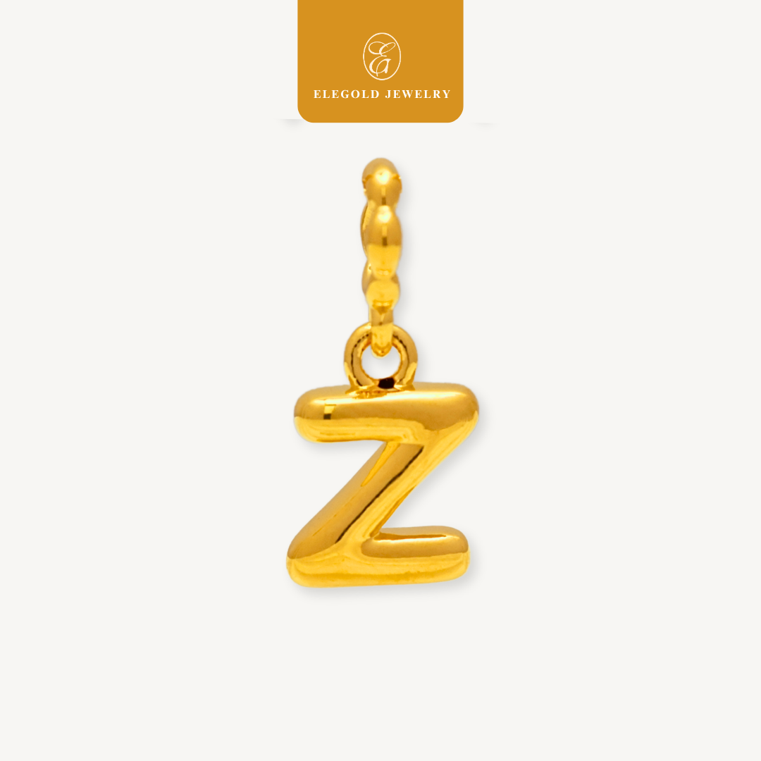 Alphabet Plain Pass Through & Dangling Charm Collection