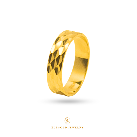 Elegold Jewelry · Wedding Gold RIng · Solid Gold Ring · 916 Gold RIngs · 22K Gold Ring · 22K Gold Jewellery · 22K Solid Gold · 916 Gold · 916 Gold RIng · 22K Solid Gold Jewellery · Gold Jewellery · Blessing Gold Jewellery · Wedding RIng