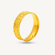 Bunga Floral Kilat Solid Comfort Padu • Elegold Jewelry • Category: Cincin Ring • 916G