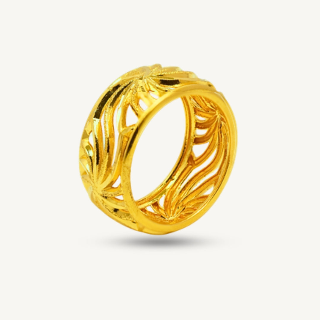 Cincin Pahat Jawa Kerawang • Elegold Jewelry • Category: Cincin Ring • 916G