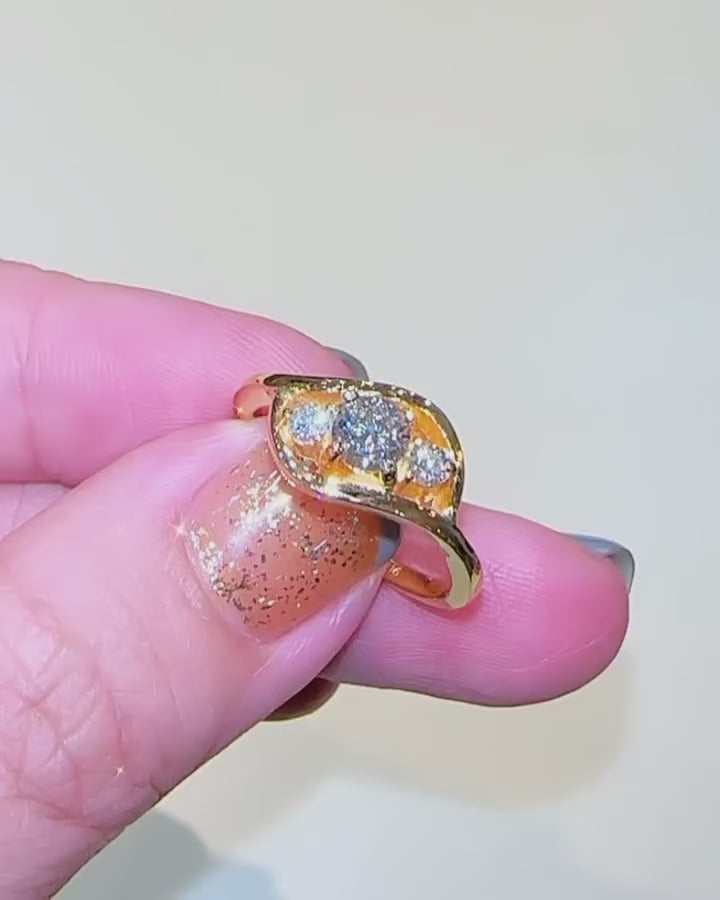 Load video: 916 Gold Custom GIA Certified Diamond Ring