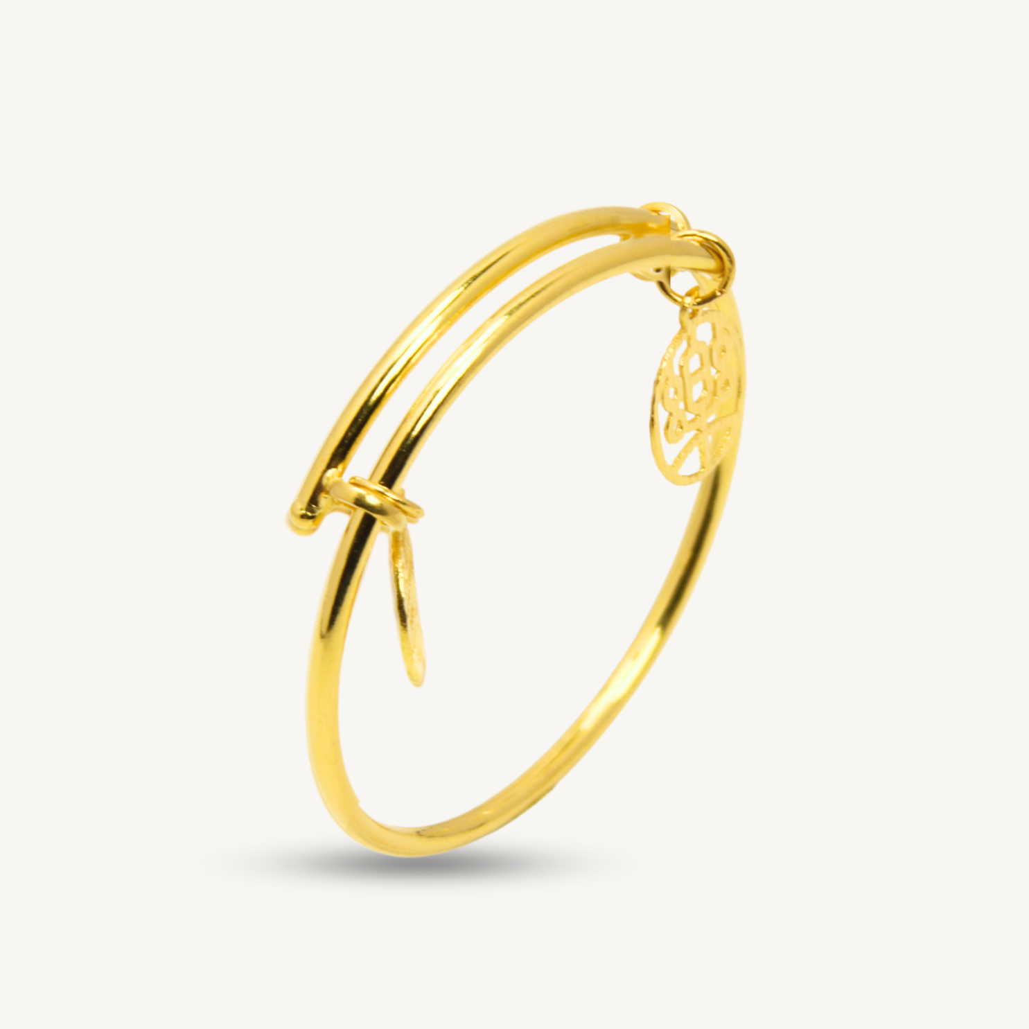 Shiny Prosperity Bangle | Baby Kanak | Gold Bangle Elegold