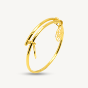 Shiny Prosperity Bangle | Baby Kanak | Gold Bangle Elegold