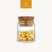 0.1g 999g Pure Solid Mini Gold Bean Elegold [Free Bottle]