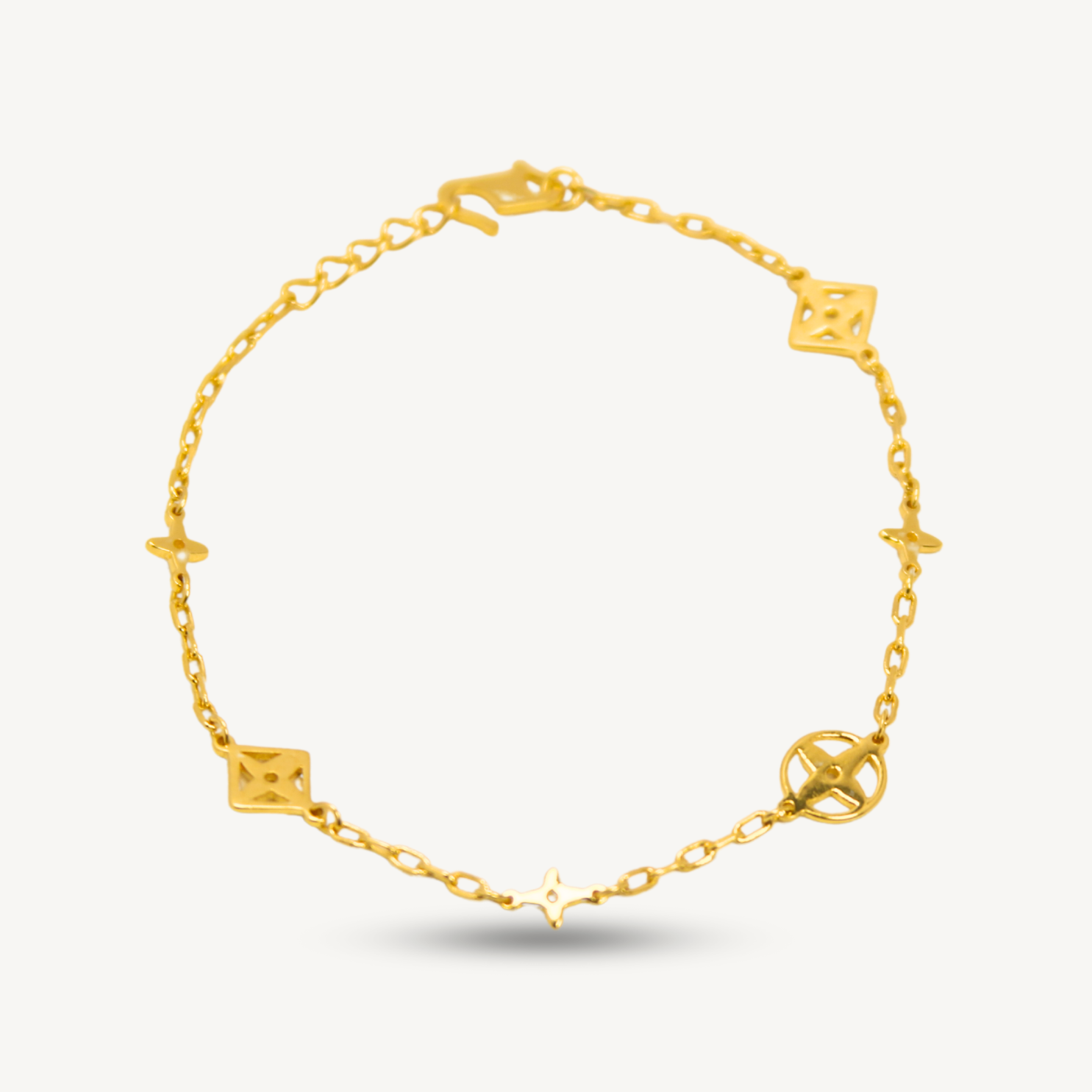 Minamalist Luxury Mix and Match Bracelet Gold Bracelet Elegold
