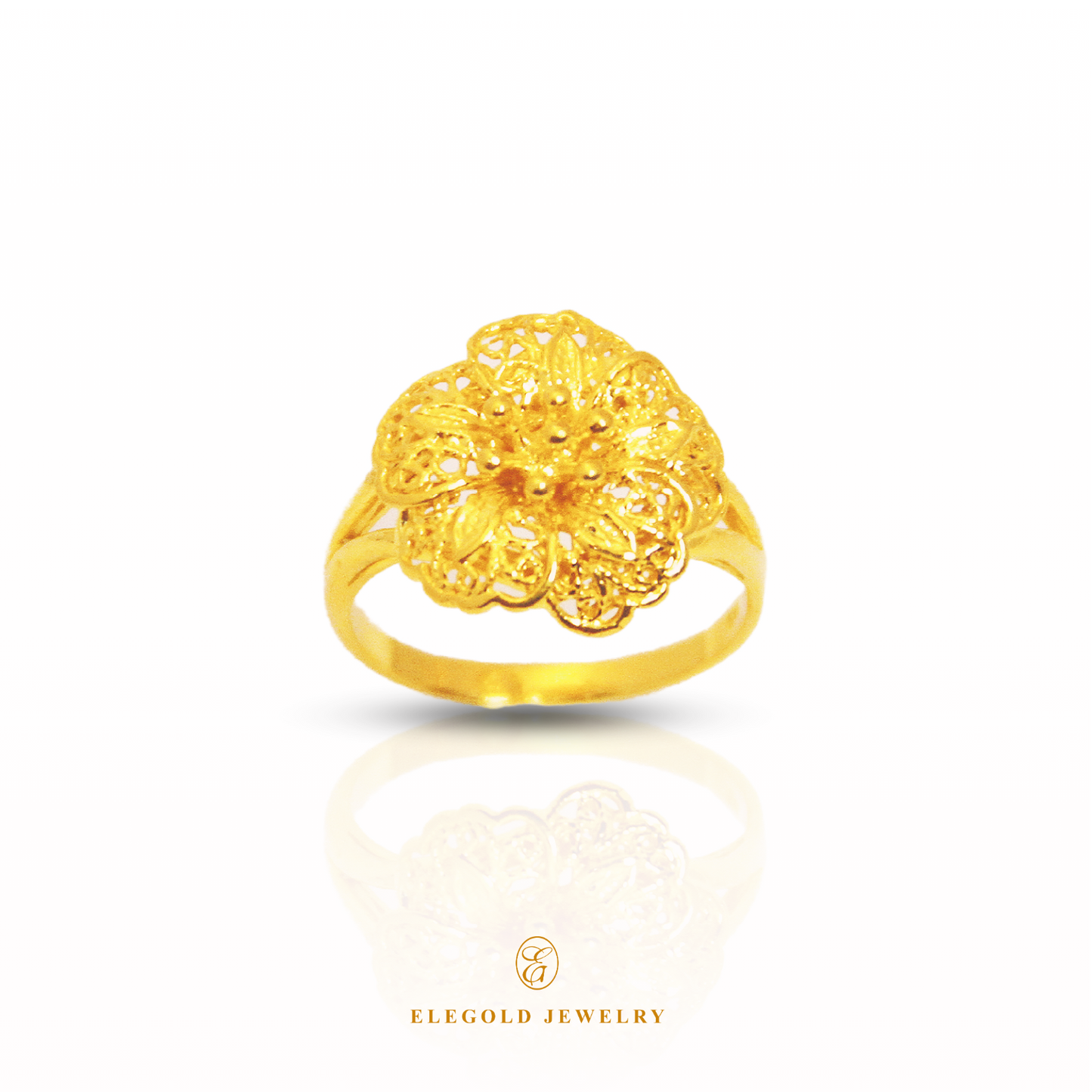 Elegold Jewelry · Gold Rings · Solid Gold Ring  · 916 Gold RIngs · 22K Gold Ring · 22K Gold Jewellery · 22K Solid Gold · 916 Gold · 916 Gold RIng · 22K Solid Gold Jewellery · Gold Jewellery