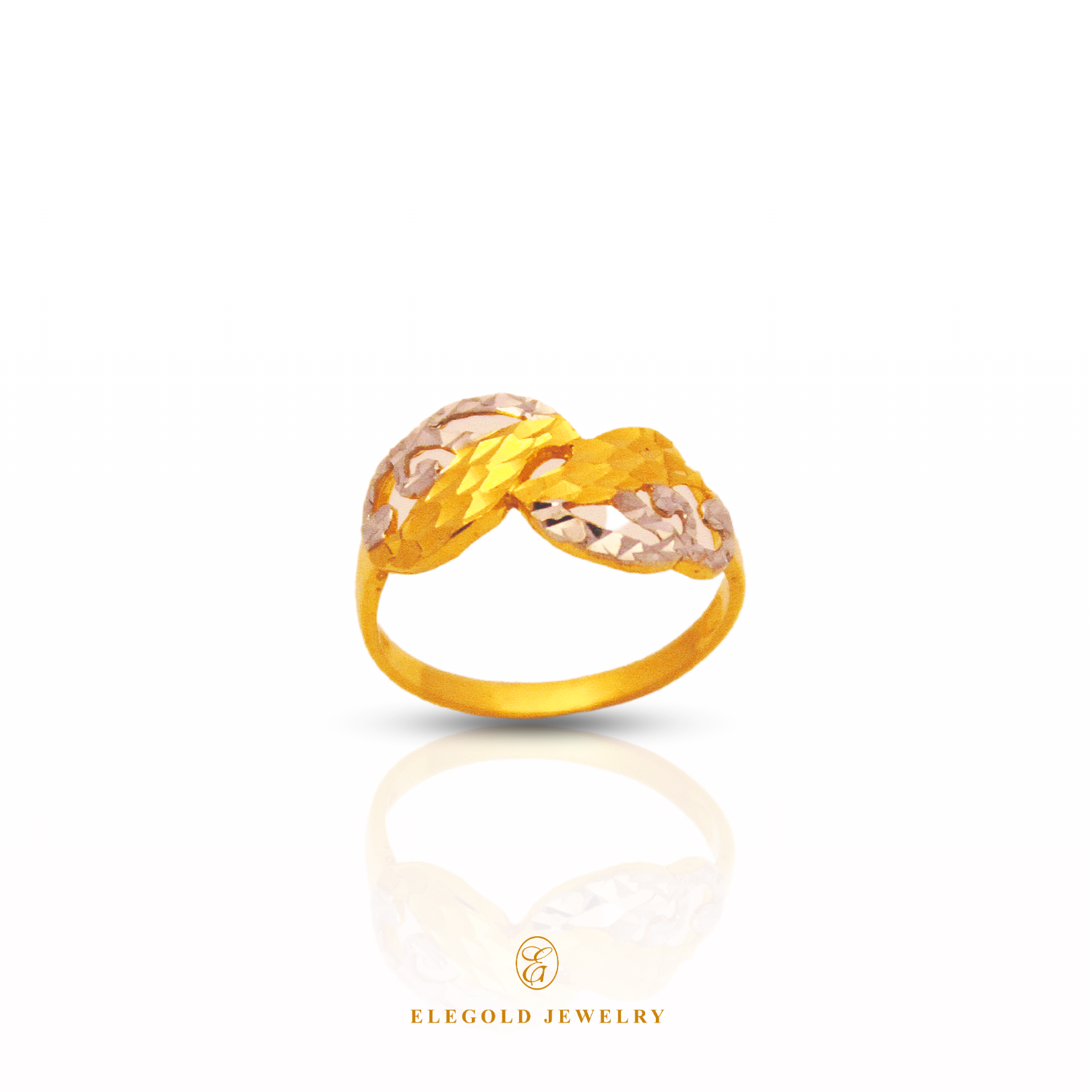 Elegold Jewelry Â· White Gold Plated Rings Â· Solid Gold Ring Â· 916 Gold RIngs Â· 22K Gold Ring Â· 22K Gold Jewellery Â· 22K Solid Gold Â· 916 Gold Â· 916 Gold RIng Â· 22K Solid Gold Jewellery Â· Gold Jewellery Â· White Gold Plated Gold Jewellery