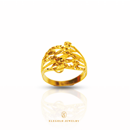 Elegold Jewelry · Gold Rings · Solid Gold Ring · 916 Gold RIngs · 22K Gold Ring · 22K Gold Jewellery · 22K Solid Gold · 916 Gold · 916 Gold RIng · 22K Solid Gold Jewellery · Gold Jewellery