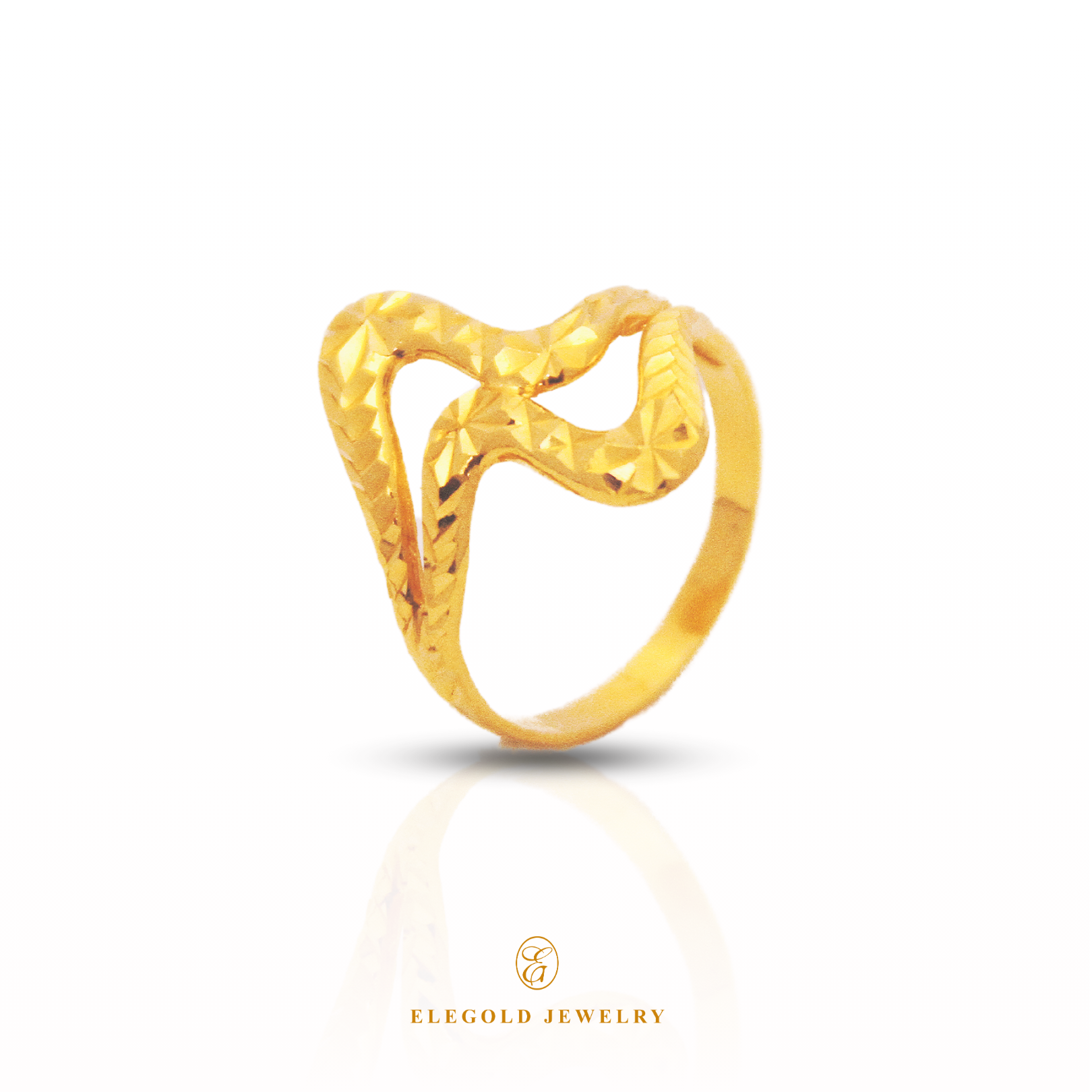 Elegold Jewelry · Gold Rings · Solid Gold Ring  · 916 Gold RIngs · 22K Gold Ring · 22K Gold Jewellery · 22K Solid Gold · 916 Gold · 916 Gold RIng · 22K Solid Gold Jewellery · Gold Jewellery