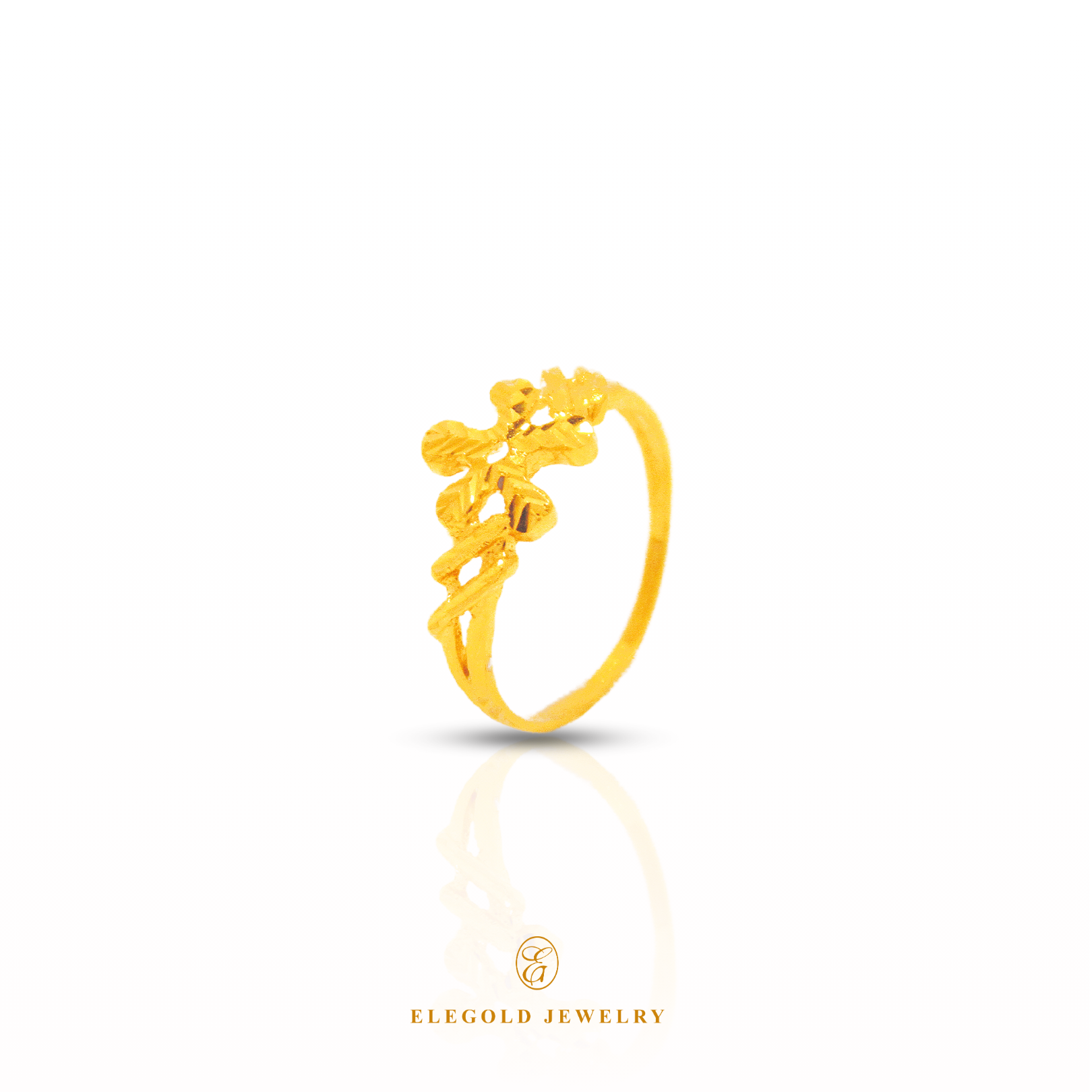 Elegold Jewelry · Gold Rings · Solid Gold Ring · 916 Gold RIngs · 22K Gold Ring · 22K Gold Jewellery · 22K Solid Gold · 916 Gold · 916 Gold RIng · 22K Solid Gold Jewellery · Gold Jewellery