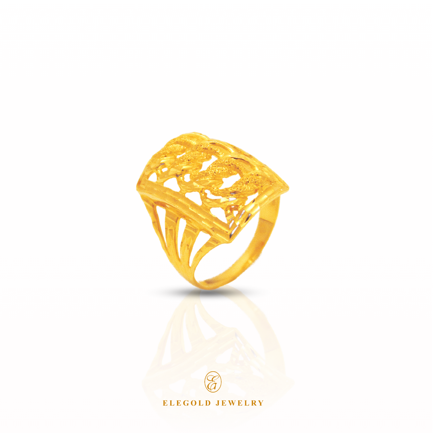 Elegold Jewelry · Gold Rings · Solid Gold Ring · 916 Gold RIngs · 22K Gold Ring · 22K Gold Jewellery · 22K Solid Gold · 916 Gold · 916 Gold RIng · 22K Solid Gold Jewellery · Gold Jewellery