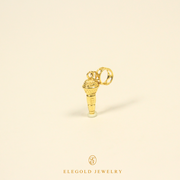 Elegold 916 Gold Microphone Charms - 20KJ5
