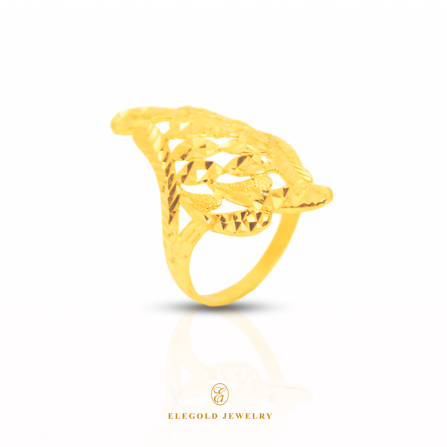 Elegold Jewelry · Gold Rings · Solid Gold Ring  · 916 Gold RIngs · 22K Gold Ring · 22K Gold Jewellery · 22K Solid Gold · 916 Gold · 916 Gold RIng · 22K Solid Gold Jewellery · Gold Jewellery