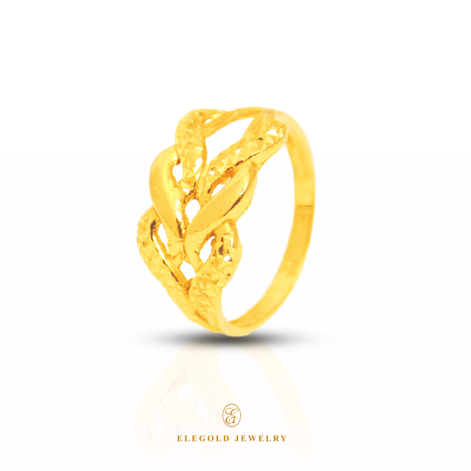 Elegold Jewelry · Gold Rings · Solid Gold Ring  · 916 Gold RIngs · 22K Gold Ring · 22K Gold Jewellery · 22K Solid Gold · 916 Gold · 916 Gold RIng · 22K Solid Gold Jewellery · Gold Jewellery