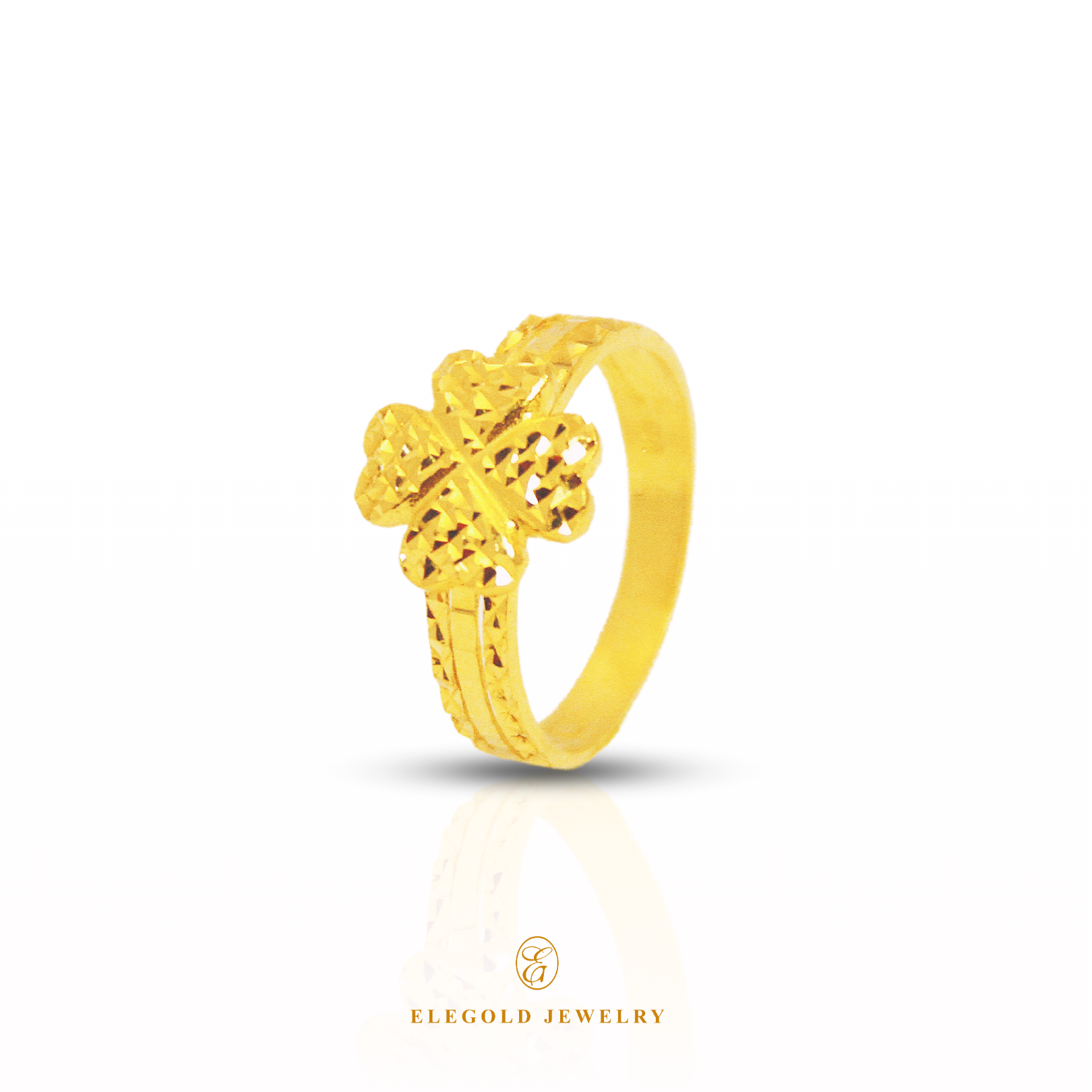 Elegold Jewelry · Gold Rings · Solid Gold Ring  · 916 Gold RIngs · 22K Gold Ring · 22K Gold Jewellery · 22K Solid Gold · 916 Gold · 916 Gold RIng · 22K Solid Gold Jewellery · Gold Jewellery