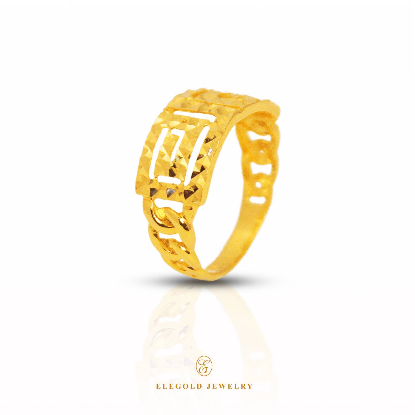 Elegold Jewelry · Prosperity Gold Rings · Solid Gold Ring  · 916 Gold RIngs · 22K Gold Ring · 22K Gold Jewellery · 22K Solid Gold · 916 Gold · 916 Gold RIng · 22K Solid Gold Jewellery · Gold Jewellery · Blessing Gold Jewellery · Prosperity Gold Jewellery