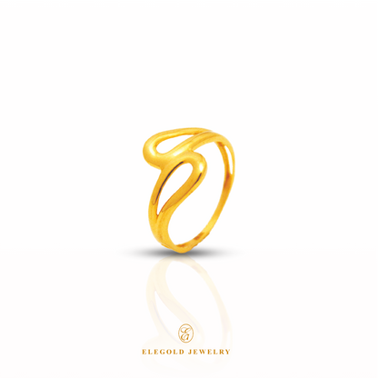 Elegold Jewelry · Gold Rings · Solid Gold Ring · 916 Gold RIngs · 22K Gold Ring · 22K Gold Jewellery · 22K Solid Gold · 916 Gold · 916 Gold RIng · 22K Solid Gold Jewellery · Gold Jewellery